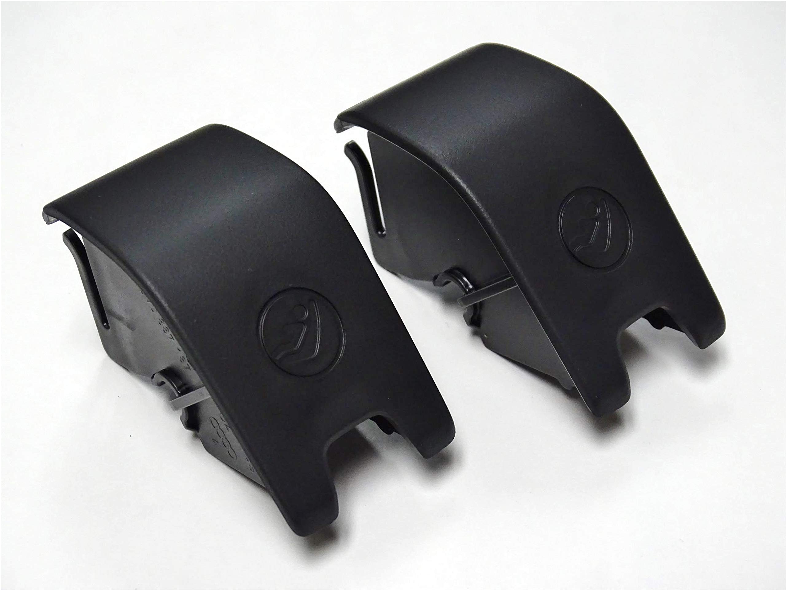 Partsdealers CHILD SEAT ISOFIX SLOT TRIM COVERs FOR AUDI A3 2013-2021 8V0887187 4PK GENUINE x2