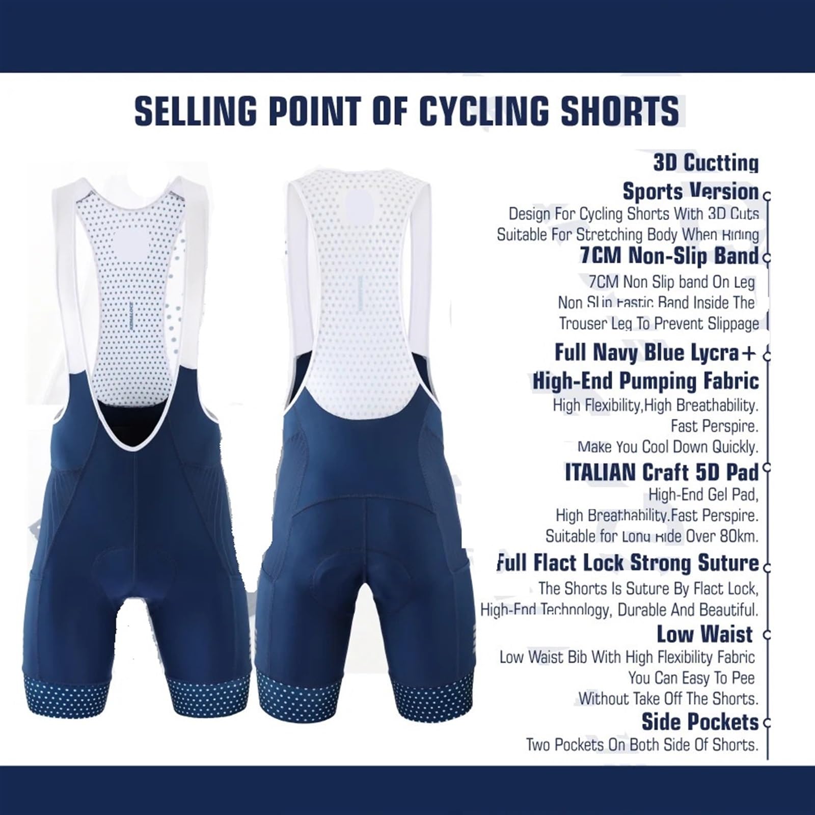 Pantalones Cortos de Ciclismo con Almohadilla de Gel for Hombre, Pantalones Cortos con Tirantes, Reflectantes y Transpirables, con Bolsillos Traseros Culotte Ciclismo Hombre(Grey,4XL(EUR 3XL))