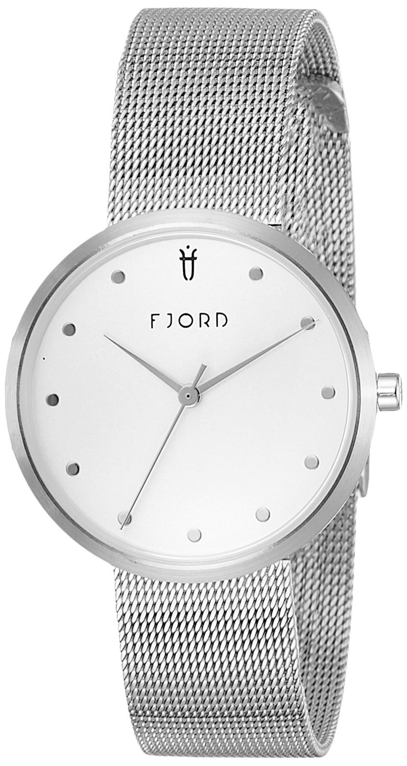Fjord Analog White Dial Womens Watch-FJ-6035-22 (B0722X52XP) Amazon Price History, Amazon Price Tracker