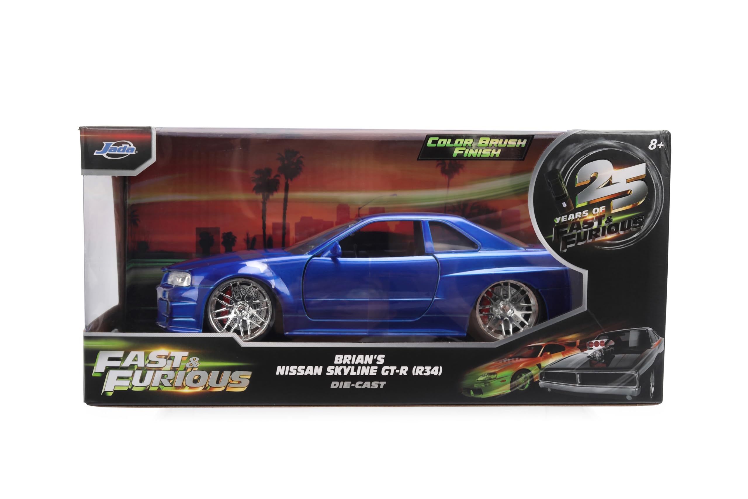 Amazon.com: Jada Toys Fast & Furious 1:24 Scale Anniversary