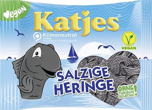 Katjes Salzige Heringe 7.05 oz (arenques de regaliz de sal 7oz)