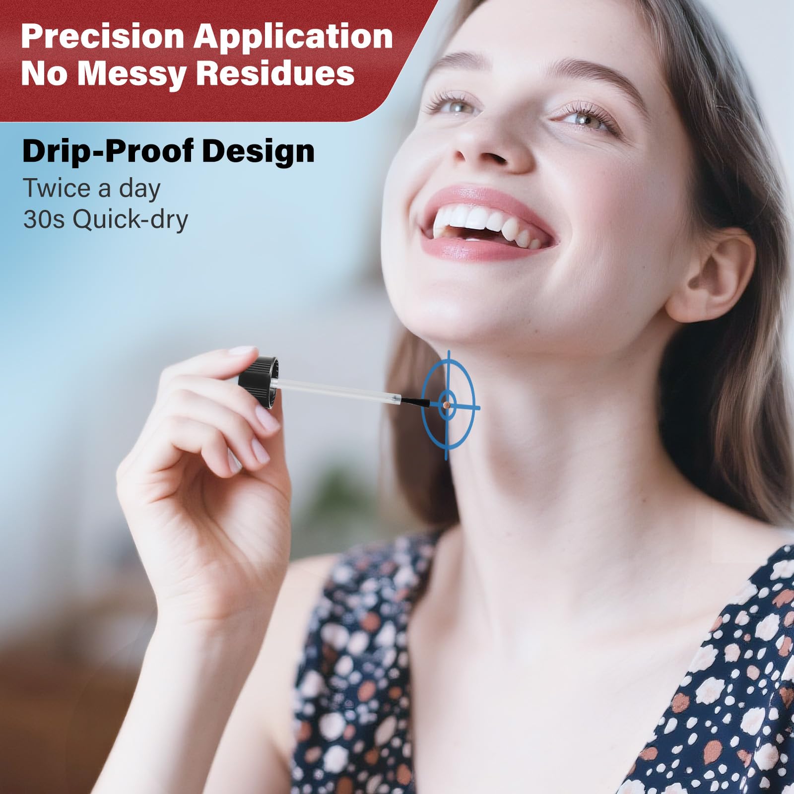 Image of Goodnites Fast-acting Skin Tag Removal Kit, Natural and Gentle Salicylic Acid Formula, Zero Pain Skin Tag Remover, Suitable for Neck, Underarms, Groin, Trusted by the Whole Family