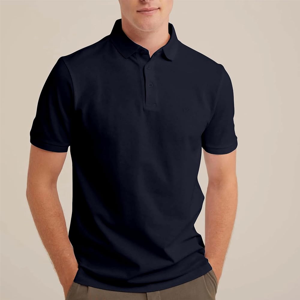 TORO ACTIVA Pack of 3/5 Mens Polo Shirts Short Sleeve Lightweight