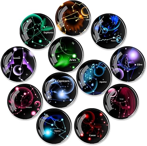 Miniatura 1 de 12 calcomanías de cristal para nevera, imanes de nevera, imanes fuertes para cocina, gabinete, lavavajillas, escuela y oficina, pizarra blanca (doce