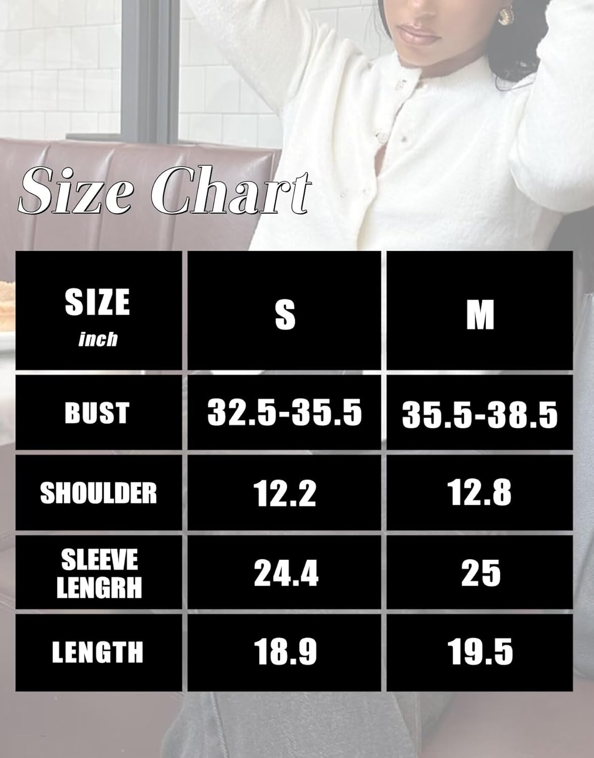 TZLDN Cropped Cardigan Sweaters for Women Trendy Long Sleeve Button Up Lightwieght Fitted Cardigans Y2k Cute Fall Outfits - Image 6