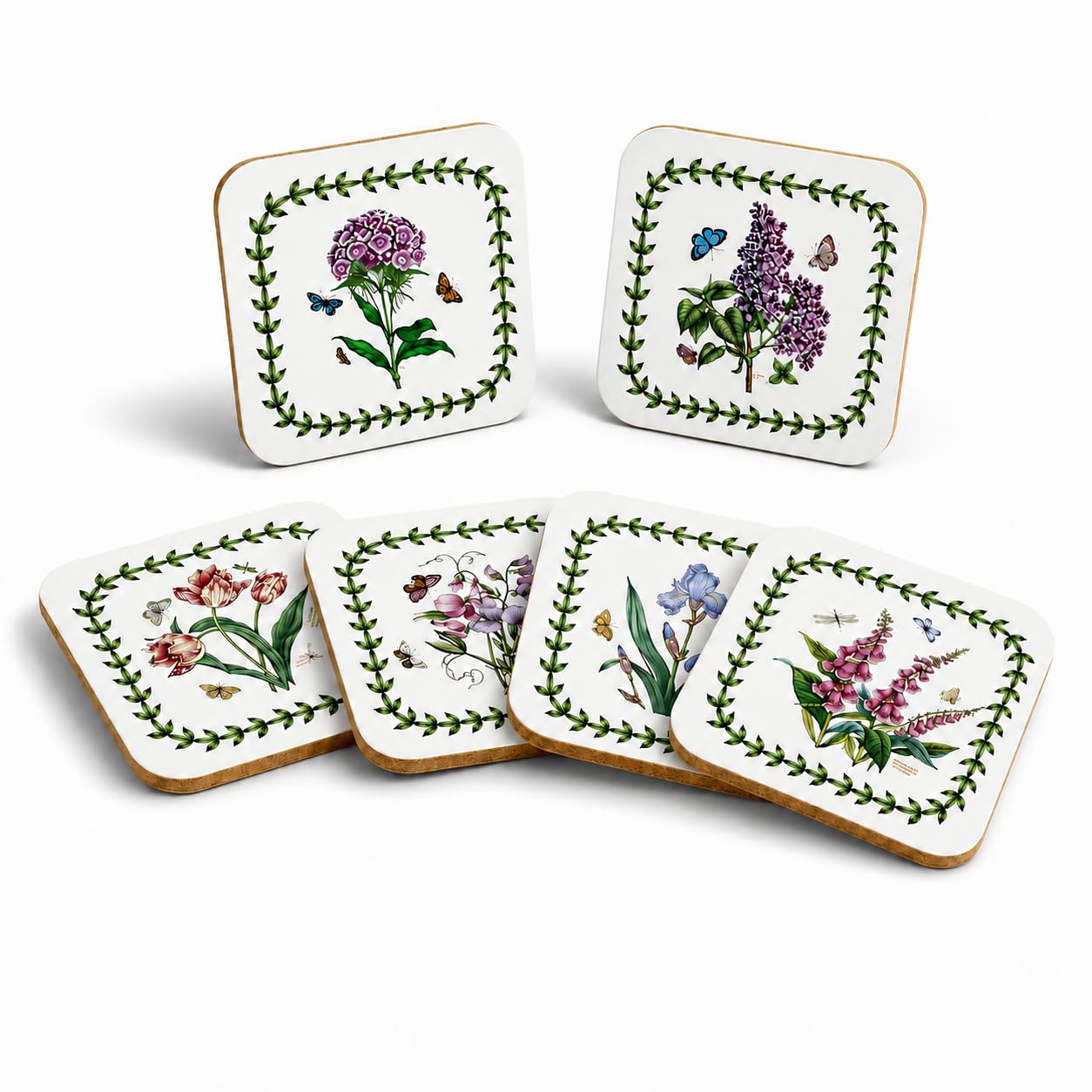 Pimpernel Botanic Garden Coasters - Set Of 6