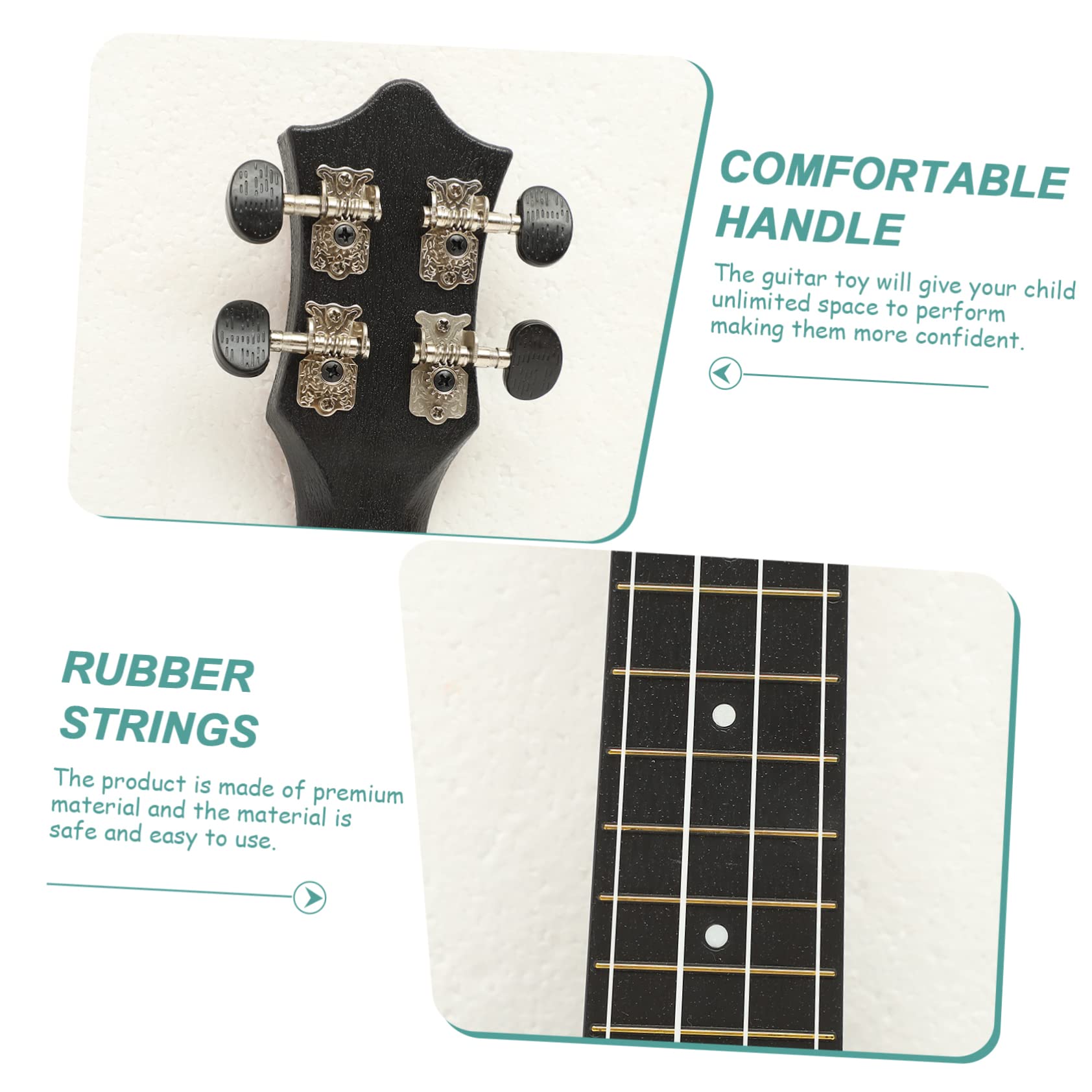 Ukulele Dla Początkujących Czterostrunowy Instrument Muzyczny z Drewna Idealny Dorosłych Trwały i Łatwy Użyciu Doskonały Do Nauki Muzyki