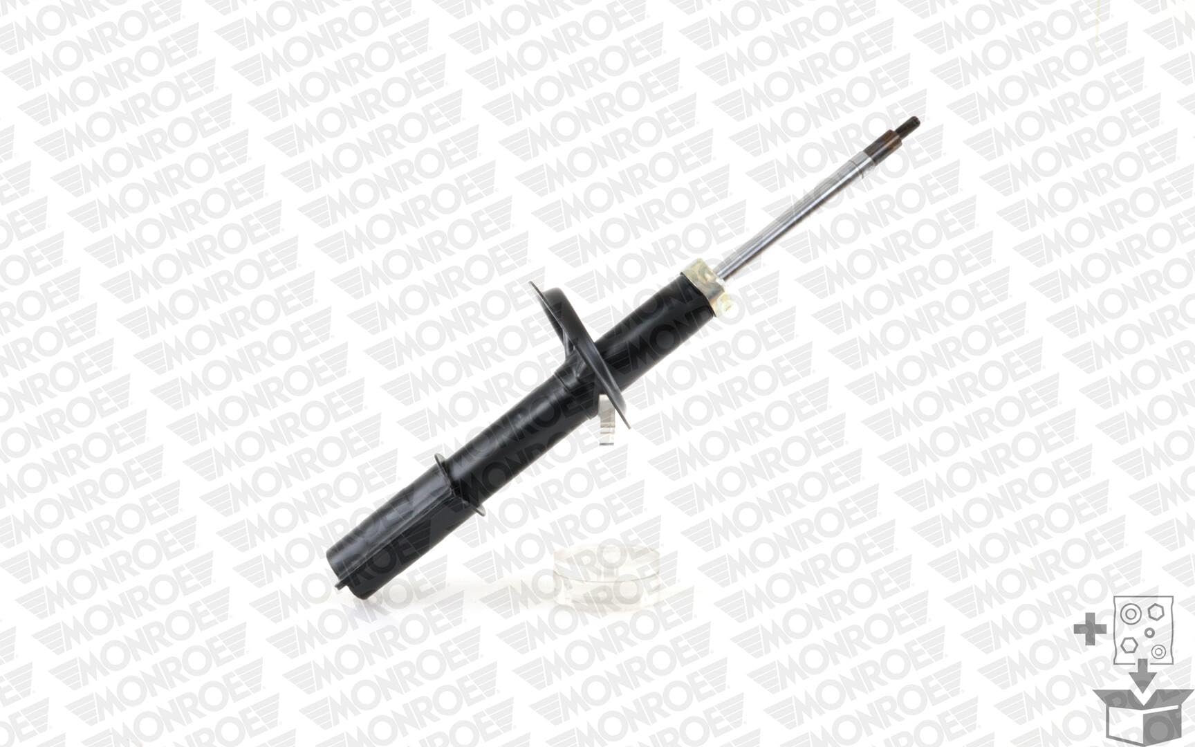 MONROE 2x Amortisseur Jambe de suspension Pression de gaz Essieu avant Compatible avec FIAT Ducato II Camion plate-forme/Châssis 244 V4501