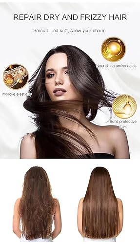 Miniatura 2 de Aceite hidratante y fortalecedor para el cabello sedoso, aceite esencial para tratamiento capilar hidratante, aceite esencial con proteínas,