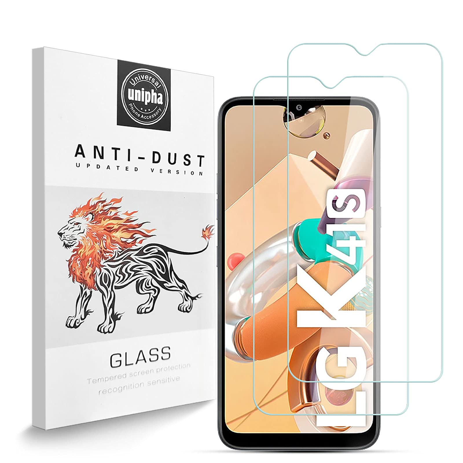 5 Pellicole Protettive Trasparenti Per Display LG K41S - Dipos - Anti Graffio 4H, Senza Bolle, Made In Germany (più Piccole Del Vetro Per Schermo Curvo)
