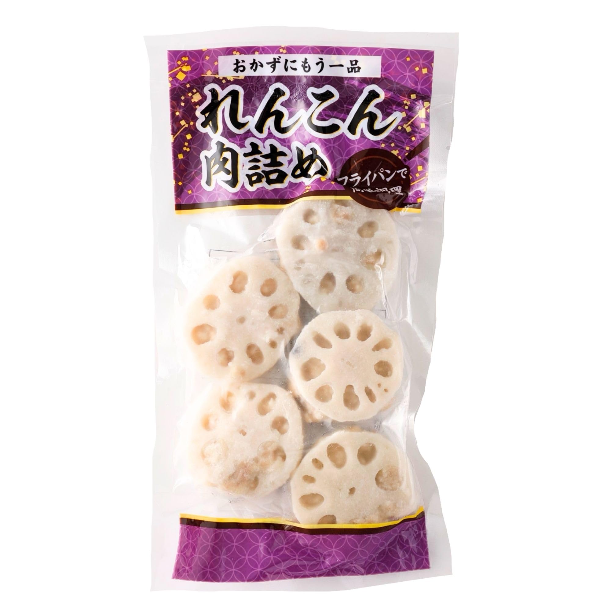 Amazon.co.jp: スターゼン 冷凍 れんこん肉詰め レンコン 肉詰め 冷凍