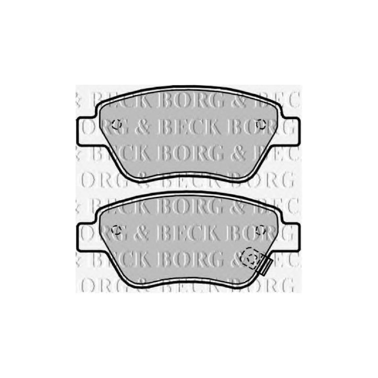Borg & Beck BBP2040 Front Brake Pads