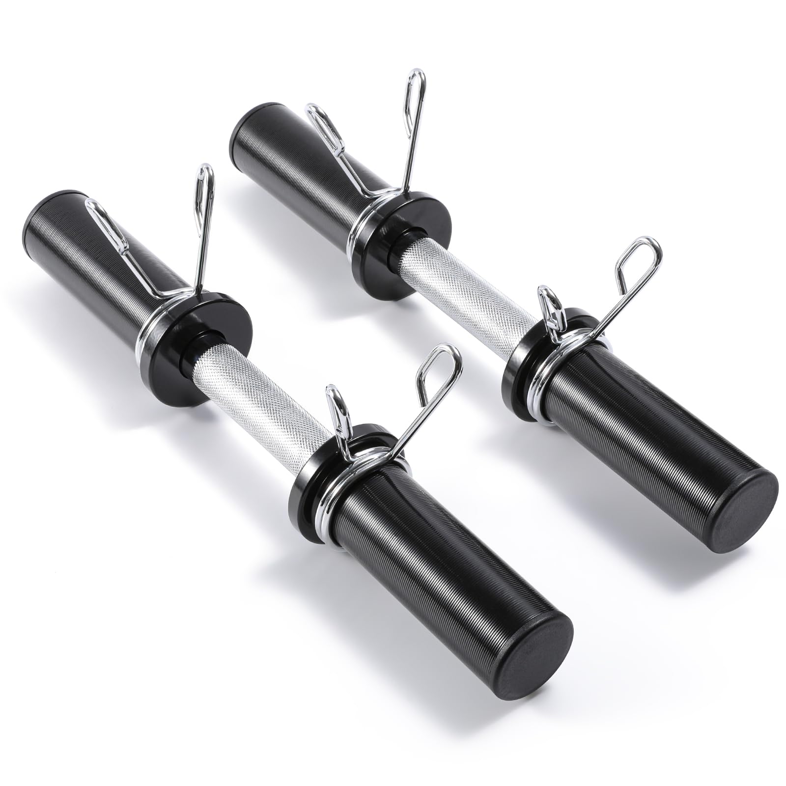 Barra Mancuernas Corta 42 cm 50 mm Olímpica, Par para Discos Olímpicos