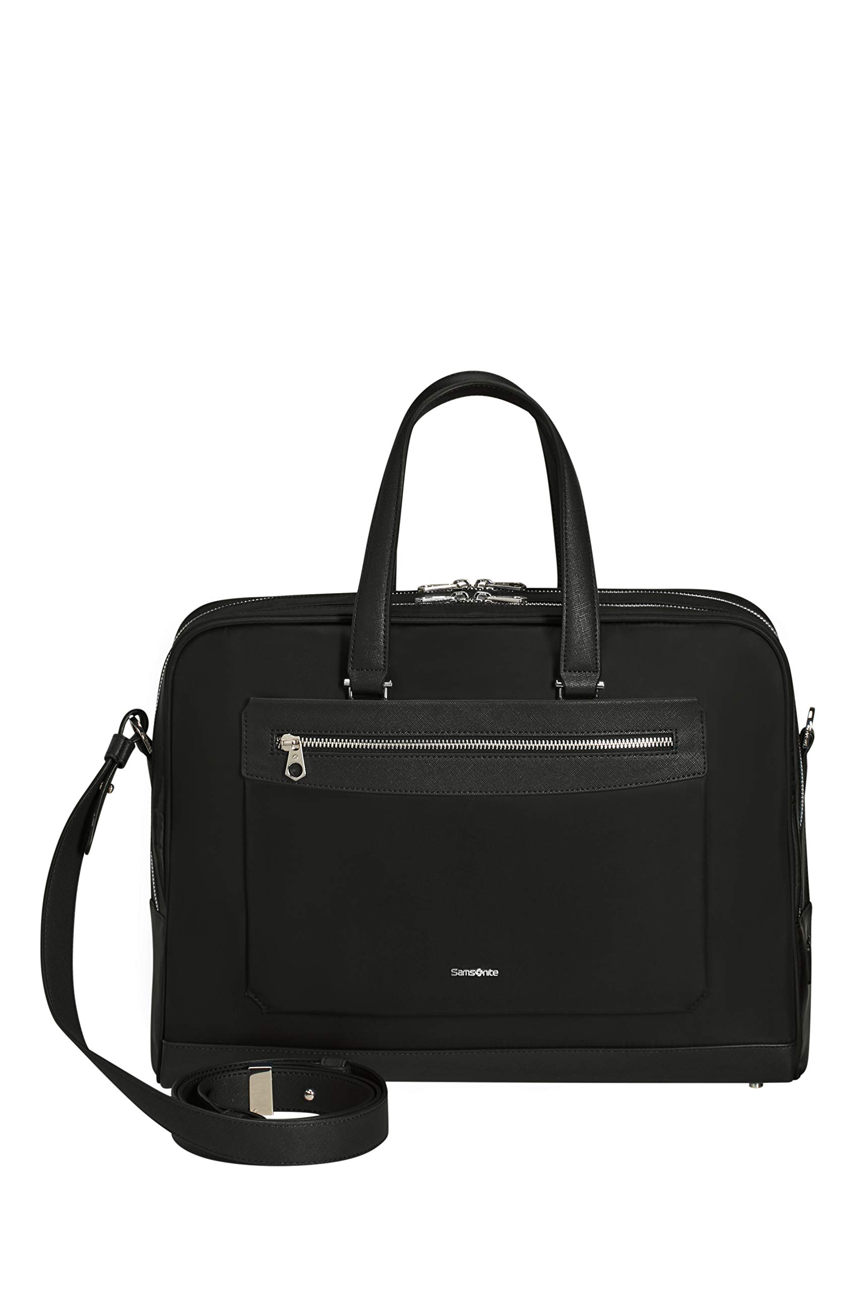 Samsonite Zalia 2.0 - Bolsa de laptop de 15.6 pulgadas, 41 cm, 14.5 L, negro (negro)