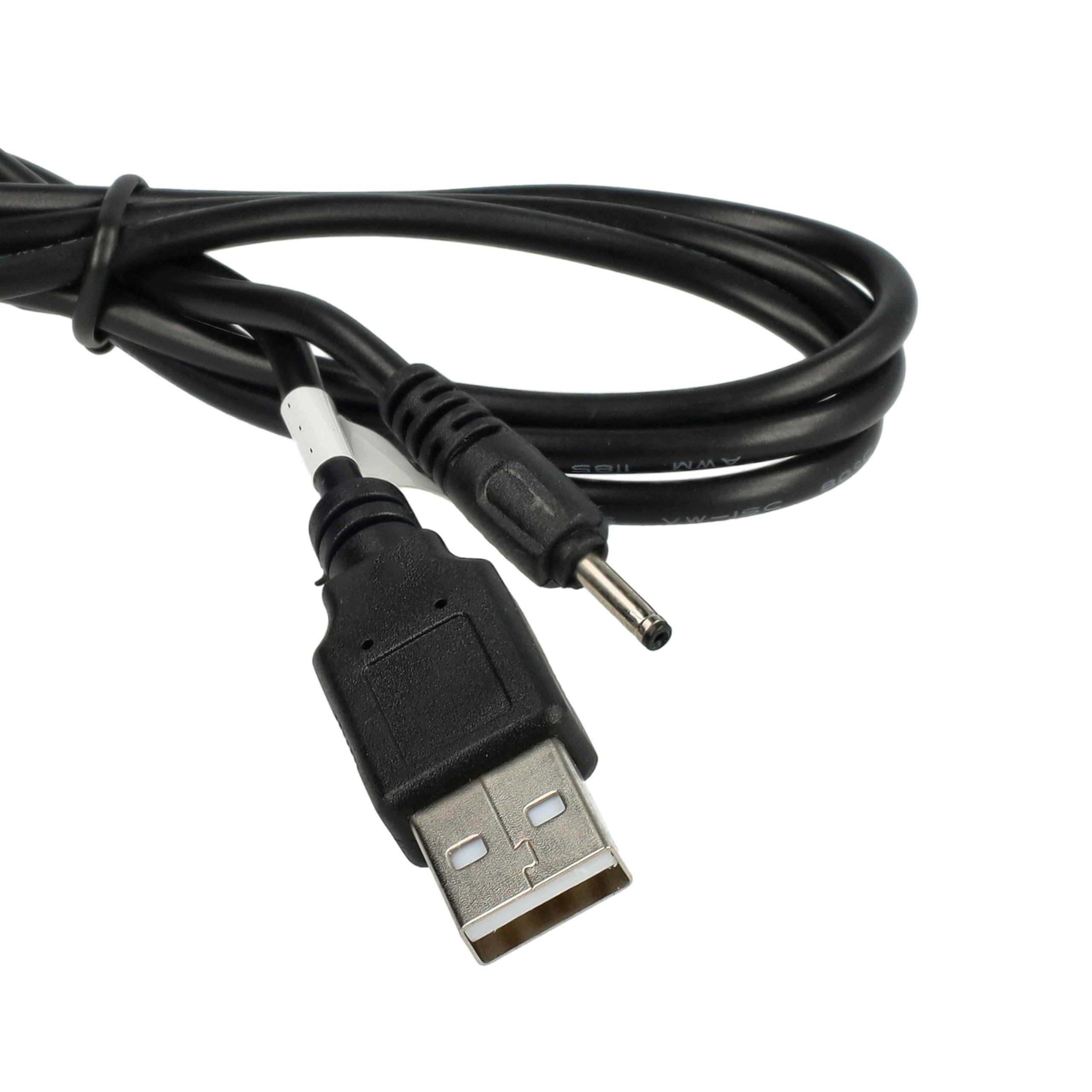 Vhbw Cavo Di Ricarica USB Compatibile Con Odys Wintab 10, Xpress, Tablo Tablet - 100 Cm Nero - Sostituisce LA-920