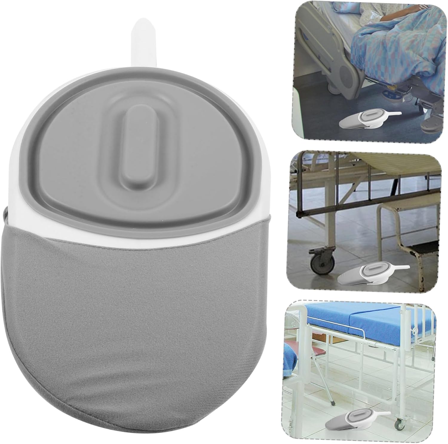 Bed Pan for Elderly Females Portable Toilets Urine Bedpan Hospital Accessory Smooth Edges