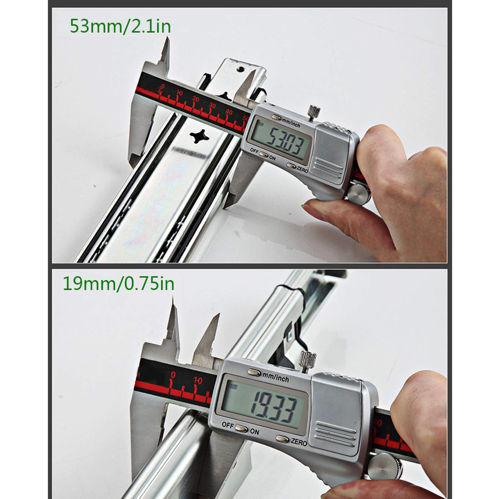 Coulisses De Tiroir Robustes Roulement À Billes Rails De Sourdine