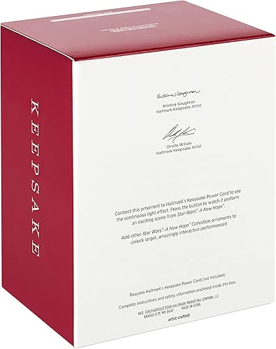 Miniatura 4 de Adorno de Navidad 2023, Star Wars El Imperio contraataca a la cámara de congelación de carbono con luz, sonido y movimiento, regalos para fanáticos