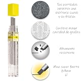 Pentel Super Hi-Polymer Lead Refill, 0.9mm Thick, H, 180 Pieces of Lead (50-9-H) – view 2