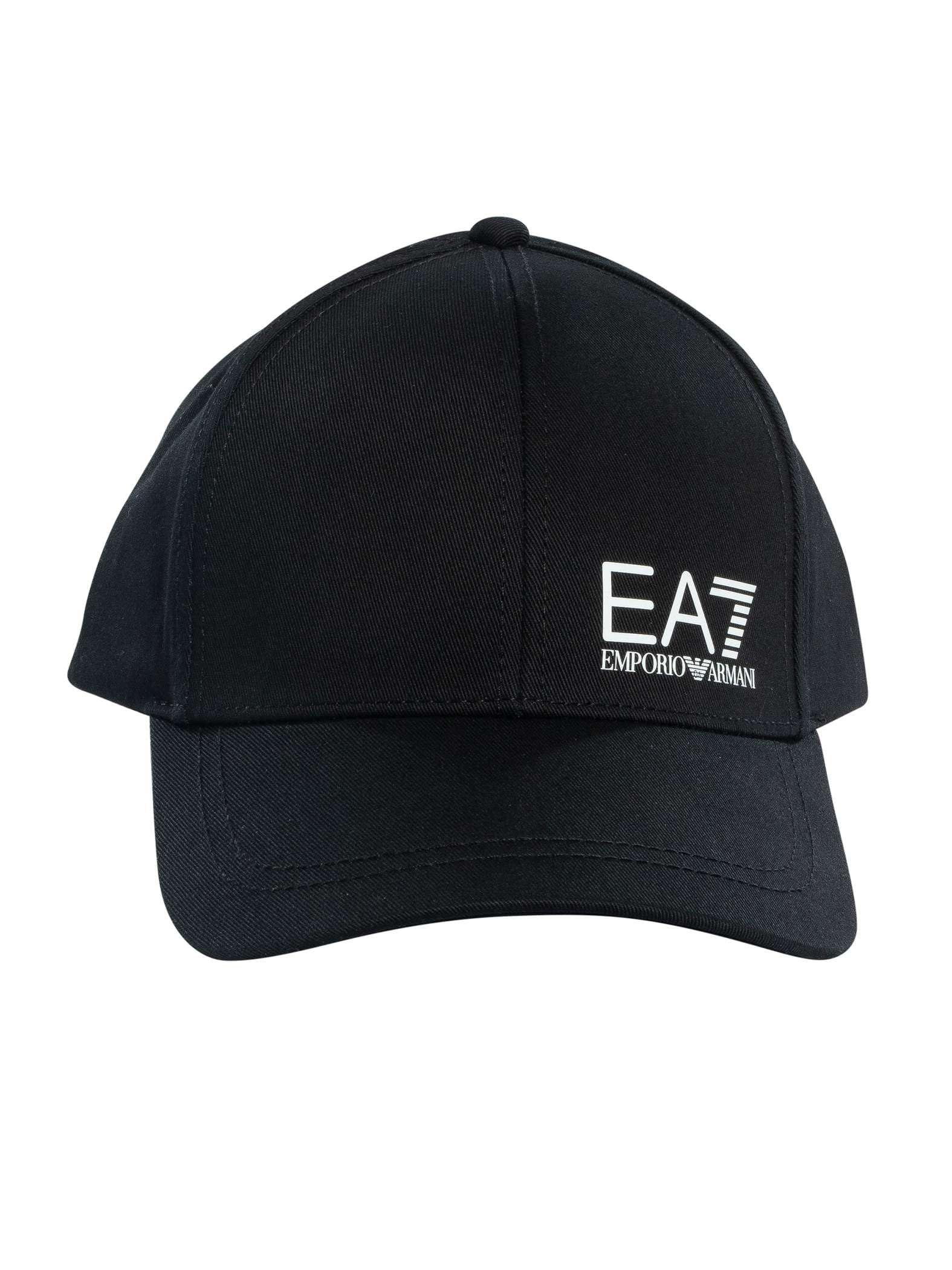 EA7 Hombre Gorra De Béisbol Cappello, Black/White, M