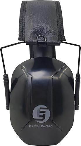 Vista 9 de FUYOU Orejeras de protección auditiva de bajo perfil pasivo para caza, trabajo y estudio Verde militar