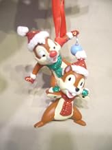 Disney Holiday Santa Chip & Dale Ornament - Disney Theme Parks Exclusive & Limited Availability