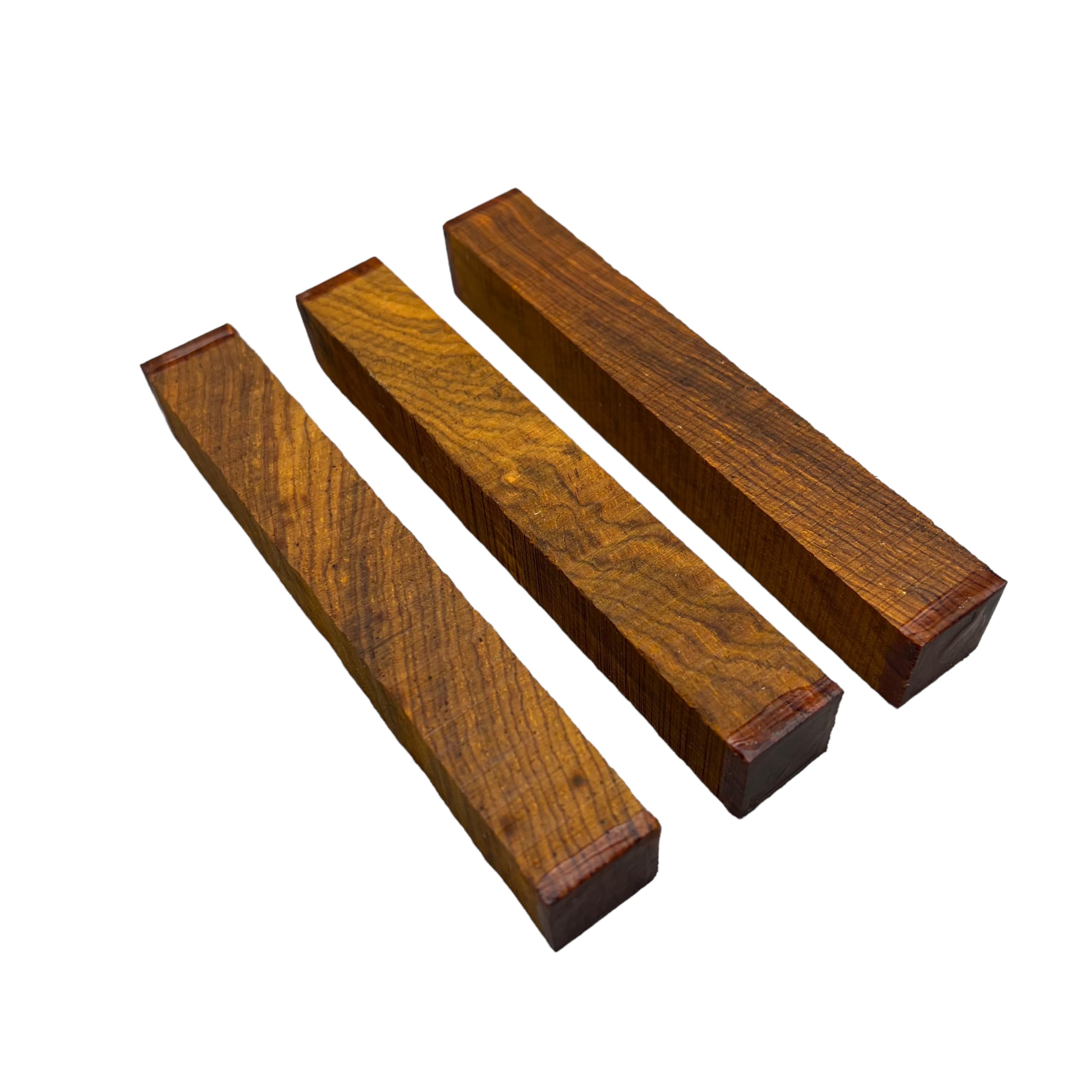 Cocobolo Legno Artistico 140x20x20mm, Ideale per Tornio da Legno, Liuteria, Strumenti Musicali (3)