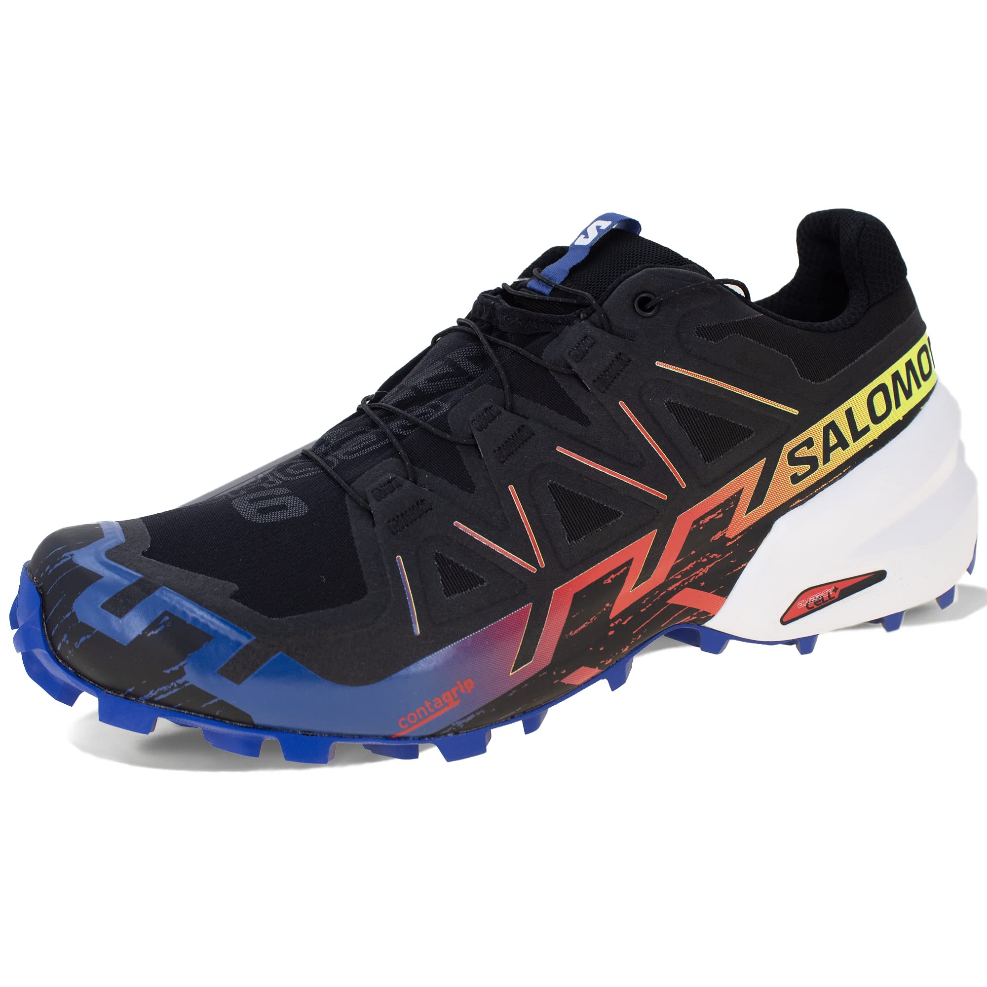Salomon Speedcross Gore-tex mens Trail Running 36 EU Black/Surf The Web/Safety Yellow