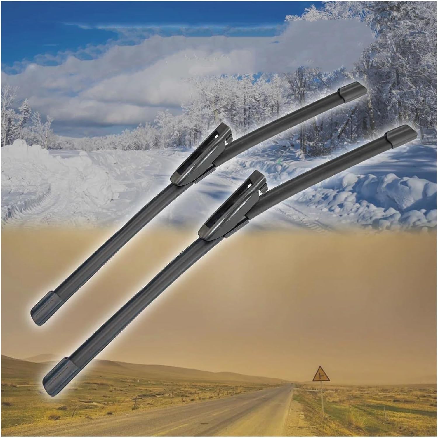 Wiper Refills For Laguna III 3 2008 2009 2010 2011 2012 2013 2014 2015 Front Wiper 26"+16"