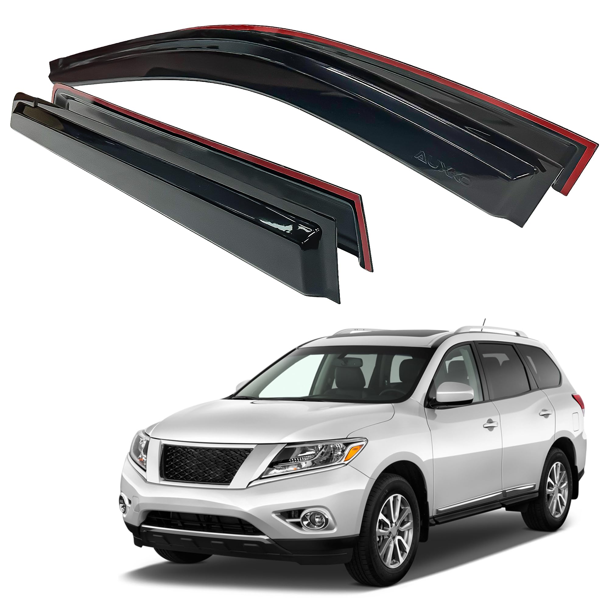 AUXKO Tape-on Rain Guards (Nissan Pathfinder)