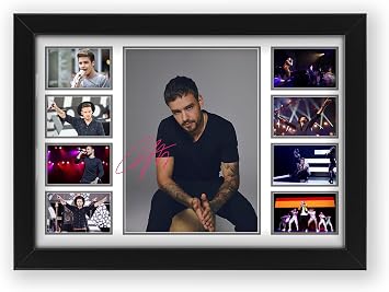 AllStarMedia Tribute to Liam Payne Inspired Music Poster Print | Fan Art Style Music Wall Art | Limited Edition Print | A3 Framed