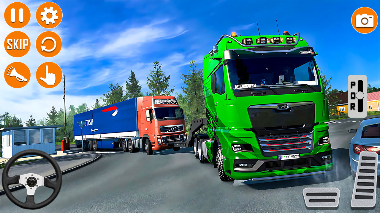 Euro Truck Driving Simulator Game for Android