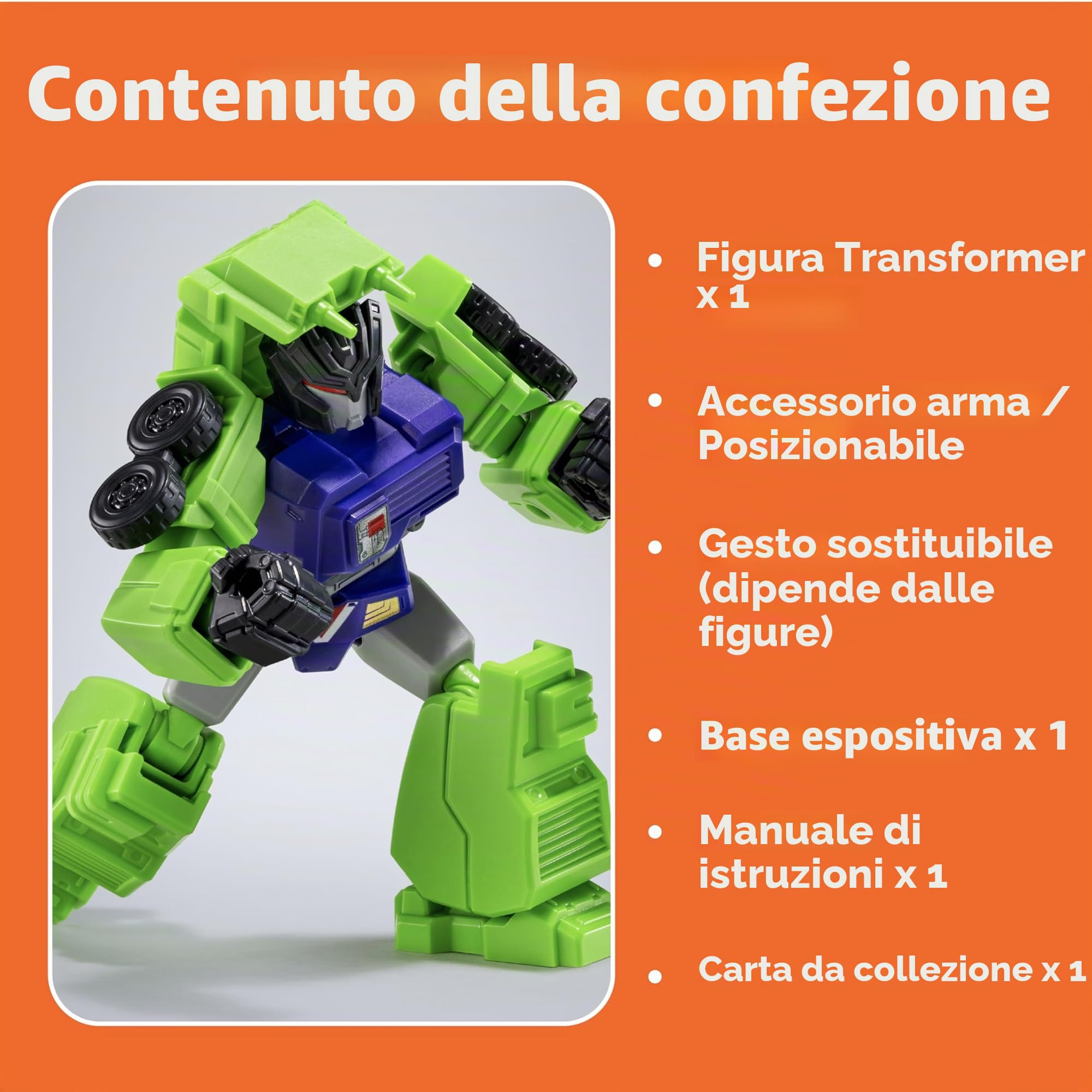 BLOKEES Transformers Figure - Galaxy Version 02 - SOS PDQ - Figure da costruire per bambini e adulti