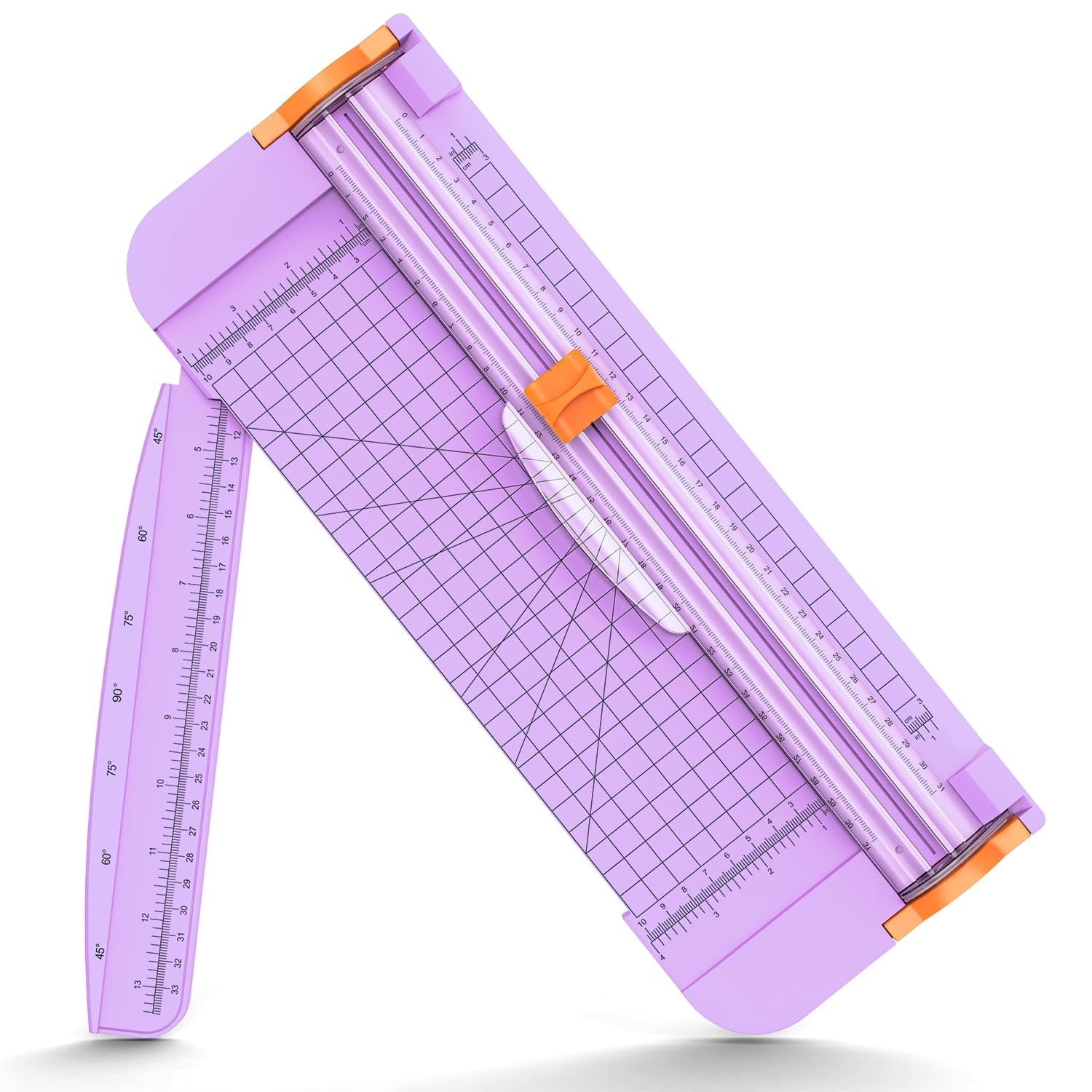 MOWETOO A4 Paper Cutter, Trimmer Blades with Automatic Security Safeguard