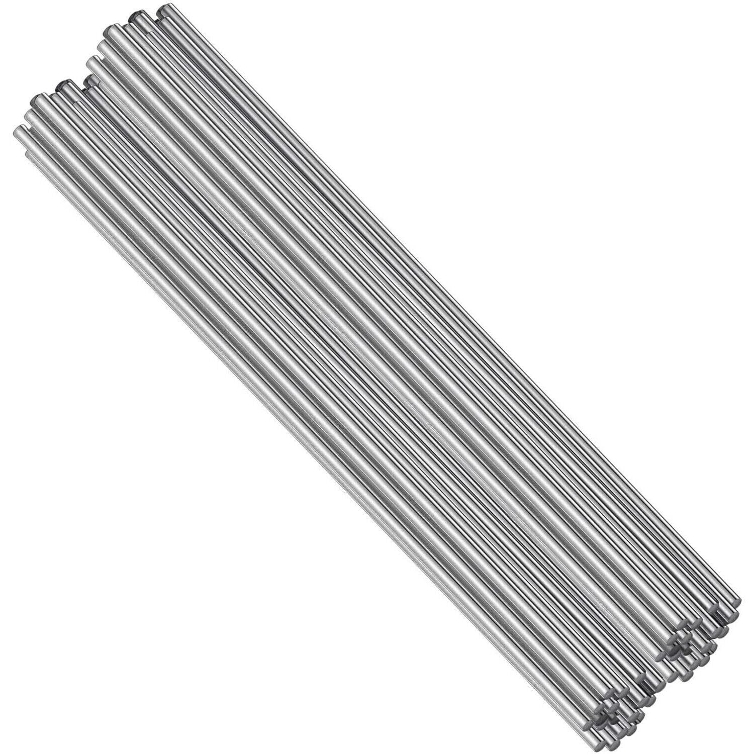 100pcs Aluminum Solution Welding Flux-Cored Rods Wire Brazing 5/64" Legth 19.5"