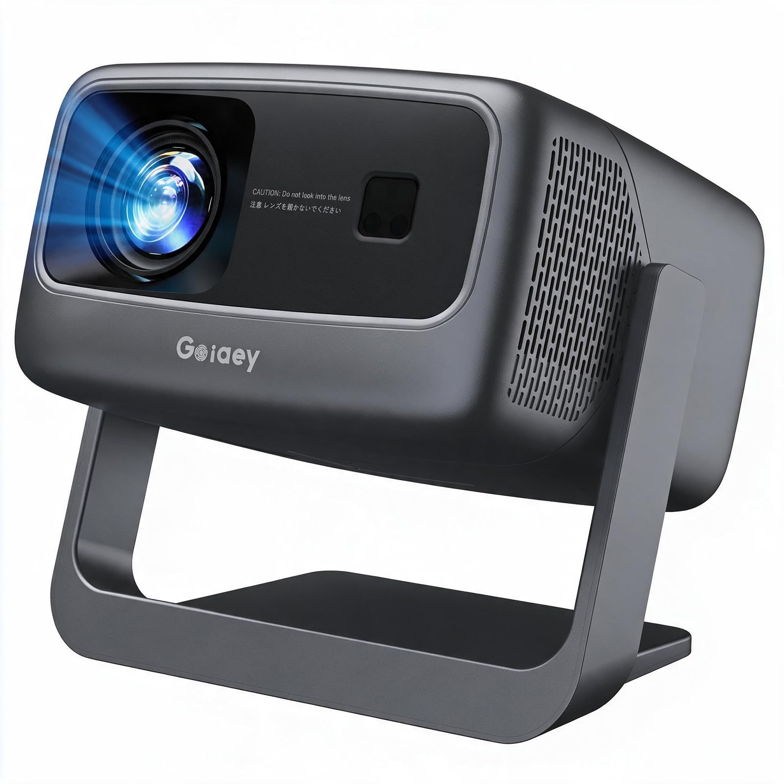 [5000 ANSI/VIDAA Live TV/65W Audio] 4K-Projector with Massive Official Apps, Voice Control, Outdoor Projector with WiFi and Bluetooth, Auto Focus, DoIby Audio, GO2 Upgrade Short Throw Projector