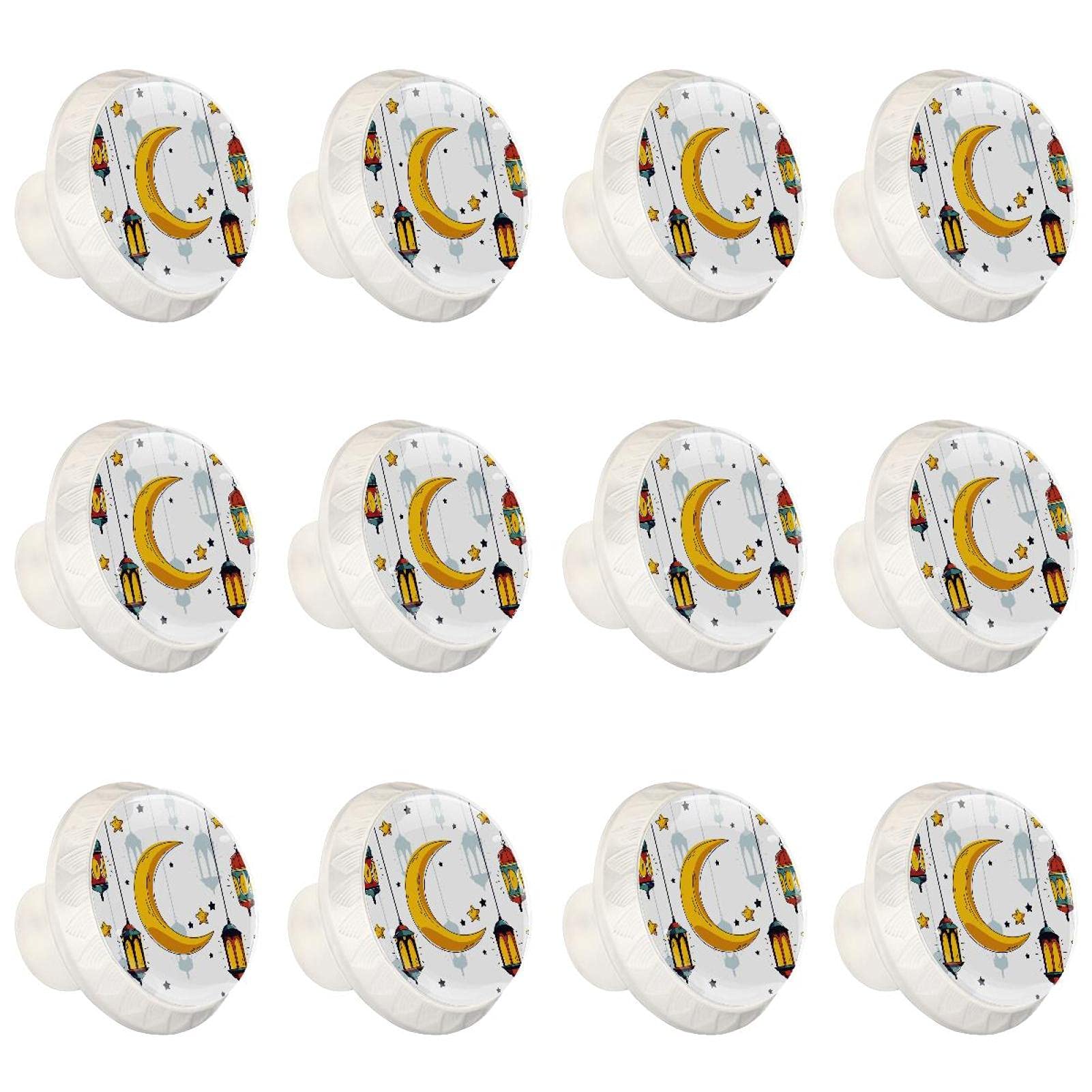 Boutons d'armoires de cuisine boutons décoratifs ronds de placard
