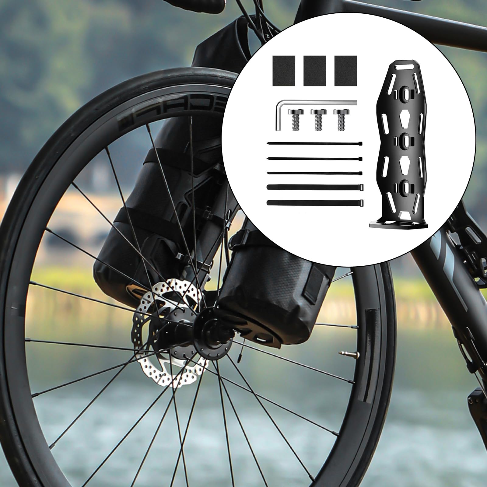 Road Bike Water Bottle Cages Speakers Mount Fixing Strap Bike Bottle Strap Holder Plastics Bicycles Drink Cage Holder Rack