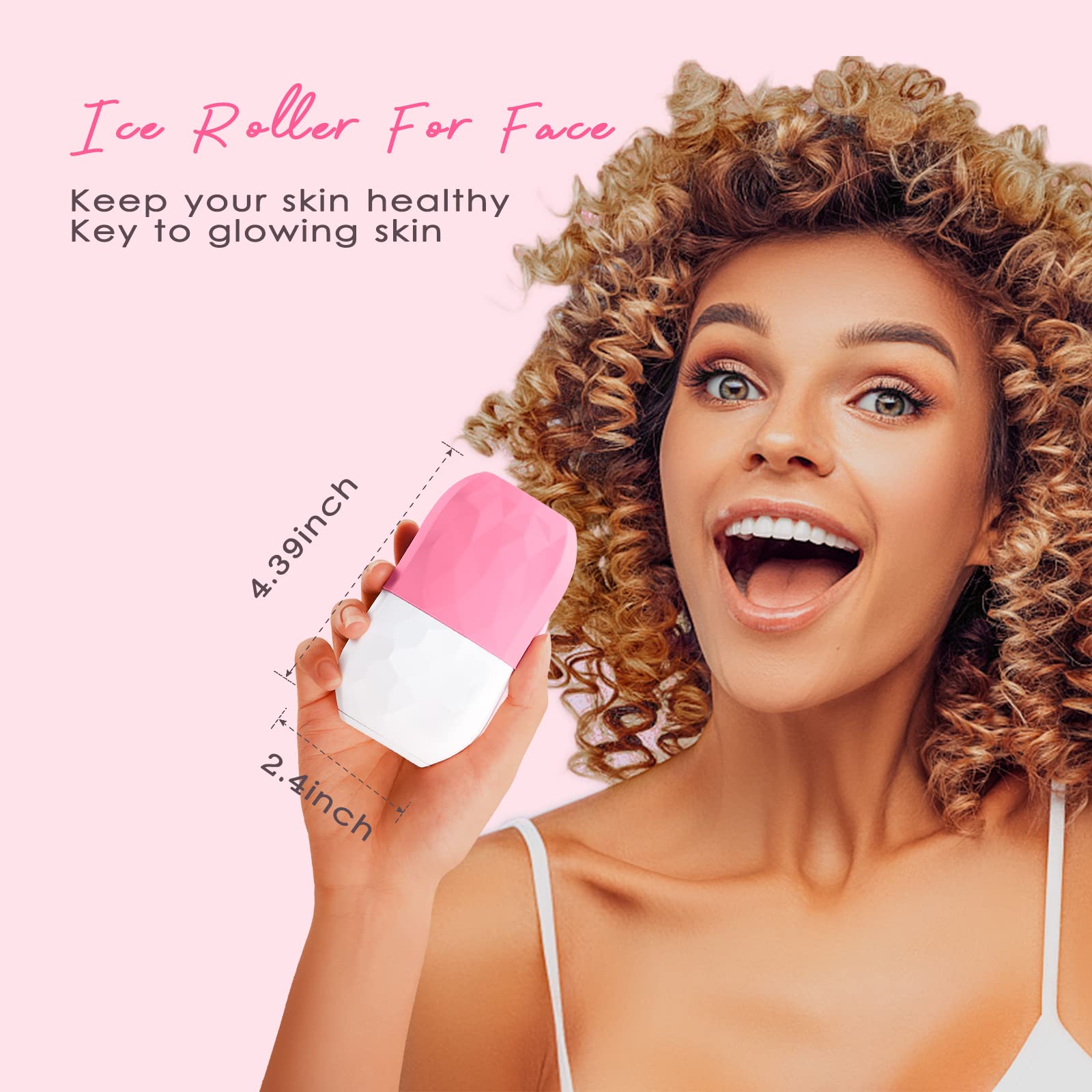 Buy Ice Roller for Face Ice Facial Roller for Face and Eye, Colorfarm