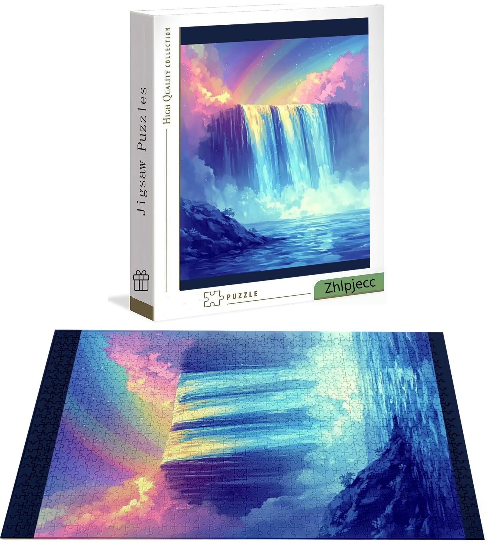 Puzzle 3000 sztuk Aurora, Jesienne puzzle 3000 sztuk dla dorosłych i nastolatków, drewniane puzzle z wykwintnym opakowaniem, rodzinne gry edukacyjne, prezenty świąteczne do domu H-6997