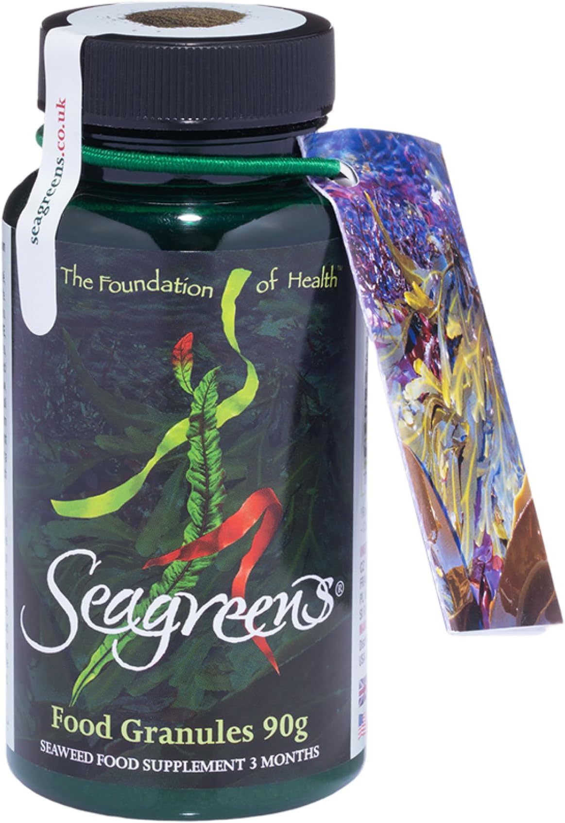 Organic Seaweed Food Supplement Granules, 90g, 3 Month Supply, Vegan & Additive-Free, Seaweed Supplement for Humans & Diet Support
