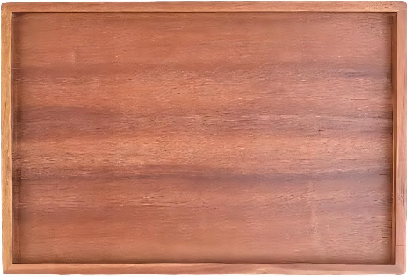 MCUIATN Wooden Tray, 12 * 8in Acacia Wood Serving Trays for