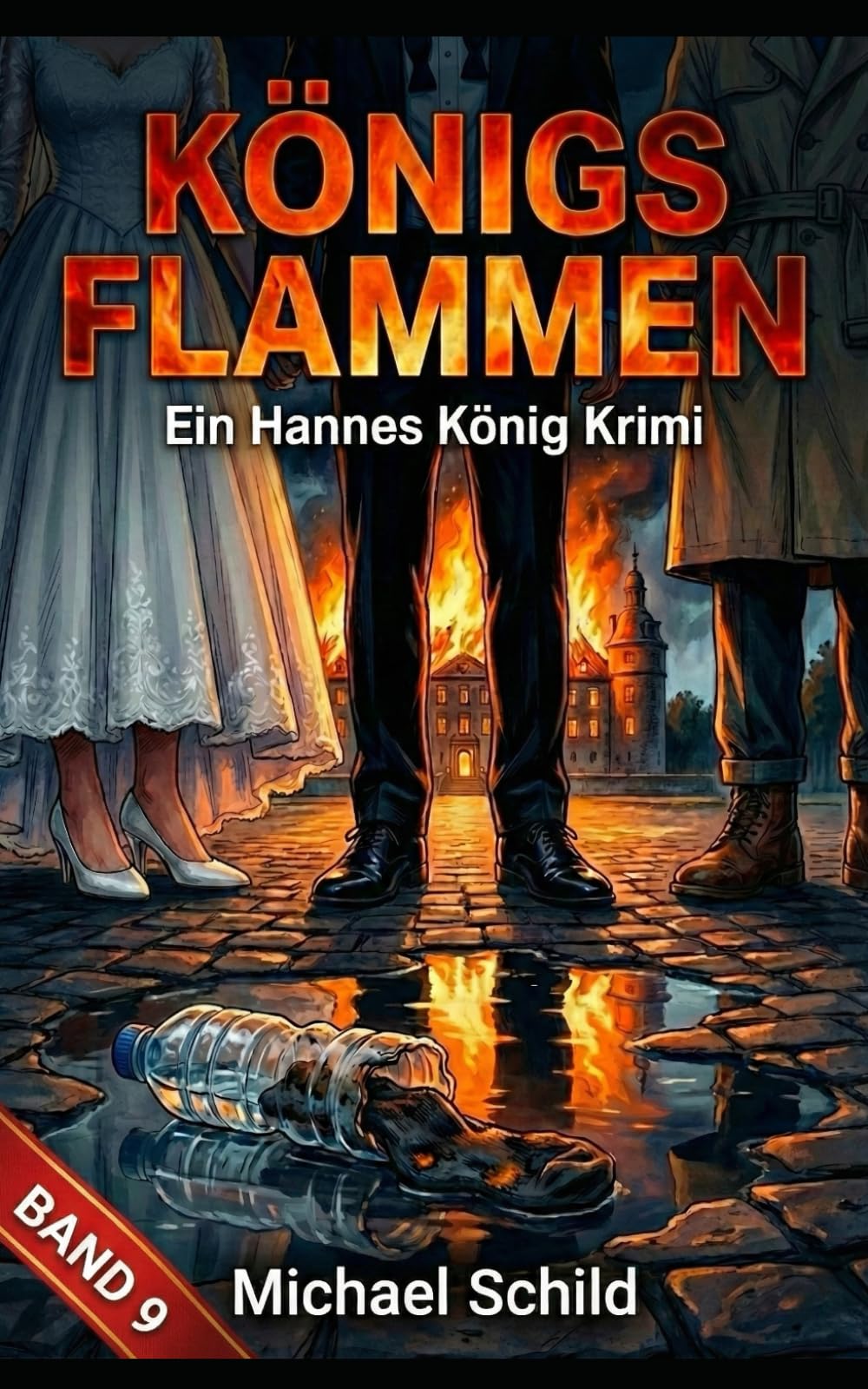 KÖNIGS FLAMMEN: Ein Hannes König Krimi Band 9