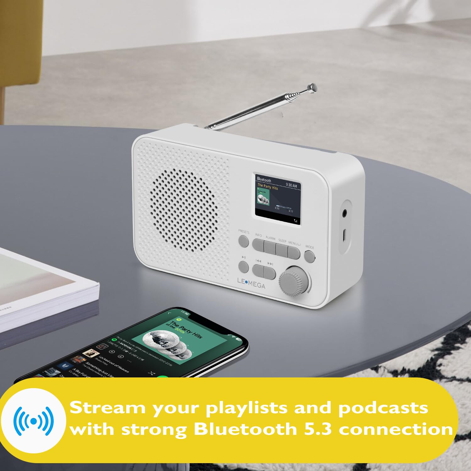 Draagbare DAB radio's - Radio's voor ontvangst van digitale
