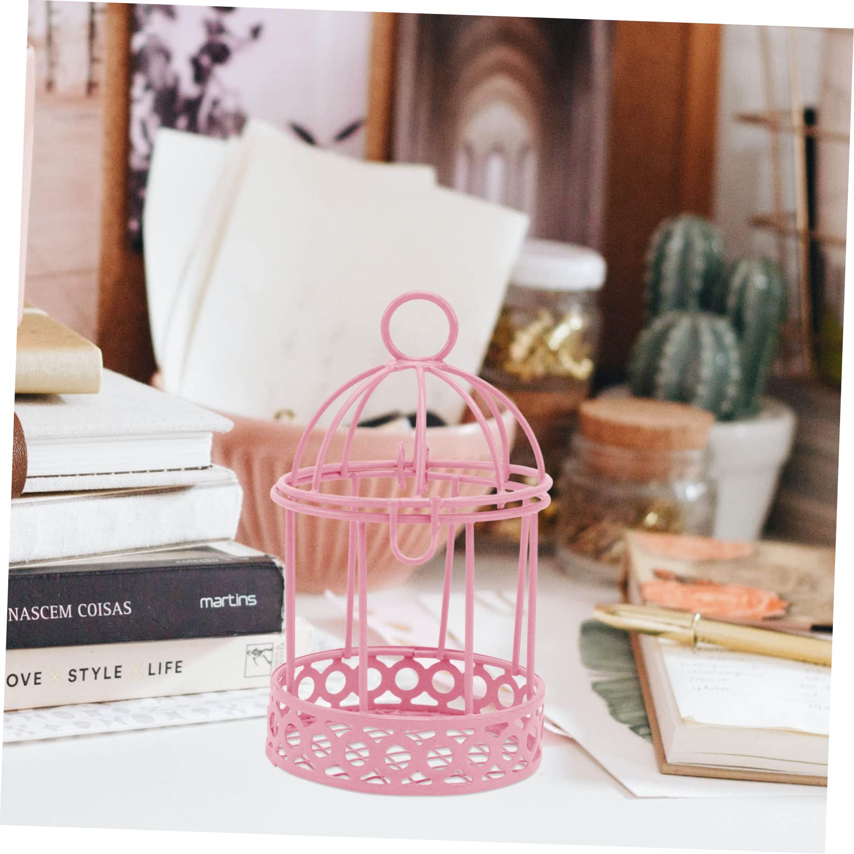 ULTECHNOVO 5 Ensembles Décoration De Cage À Oiseaux Accessoires De Maison Décoratifs Perruches Organisateur De Bureau Accessoires De Maison De Poupée Miniature 3 Pièces * 5
