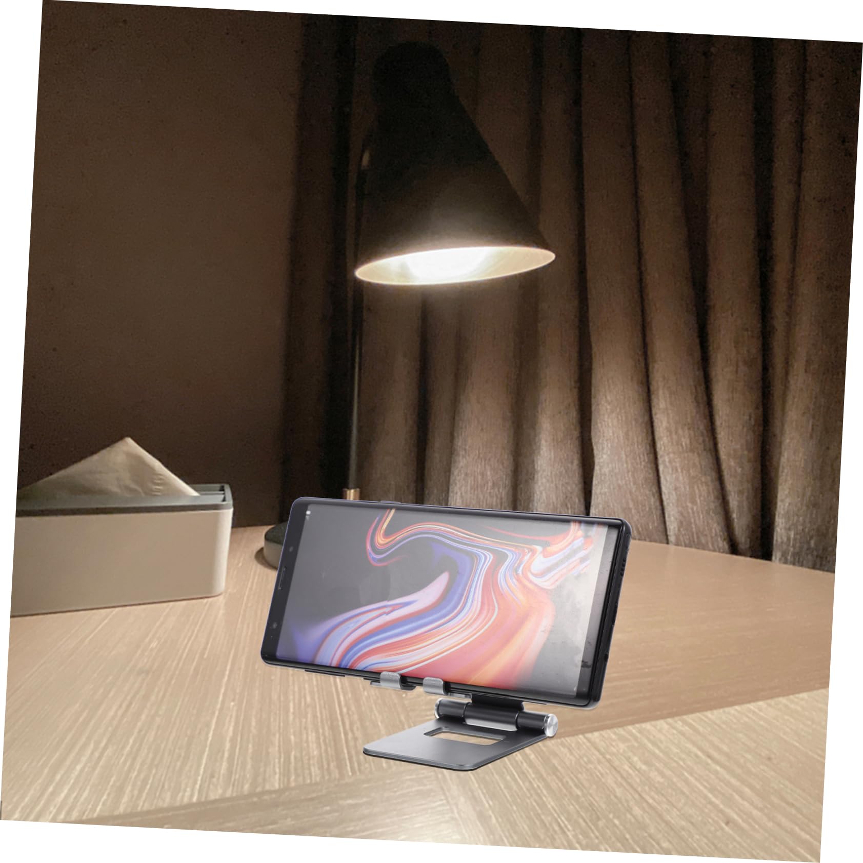 OSALADI 5piezas Soporte Plegable para Teléfonos y Tablets Diseño Portátil Multiángulo para Escritorio para Viajes y Oficina Fabricado Materiales Duraderos y Resistente Al Desgaste