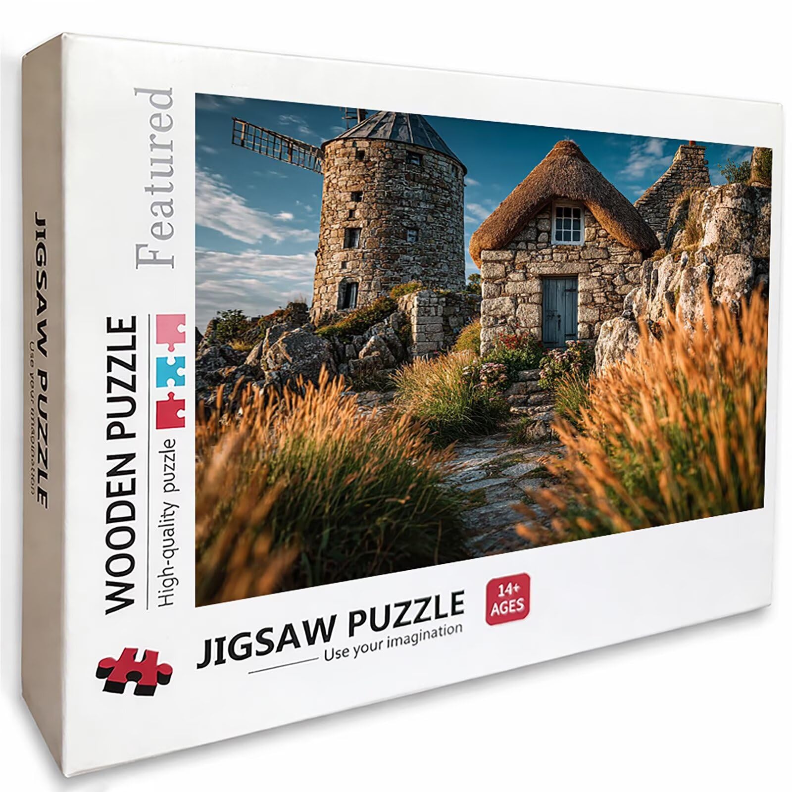 Puzzle 2000 elementów dla dorosłych, architektura, drewniane puzzle, 99 x 71 cm, części ściśle do siebie pasują, dla mężczyzn kobiet starszych seniorów, dekompresyjna, letnia dekoracja, prezenty