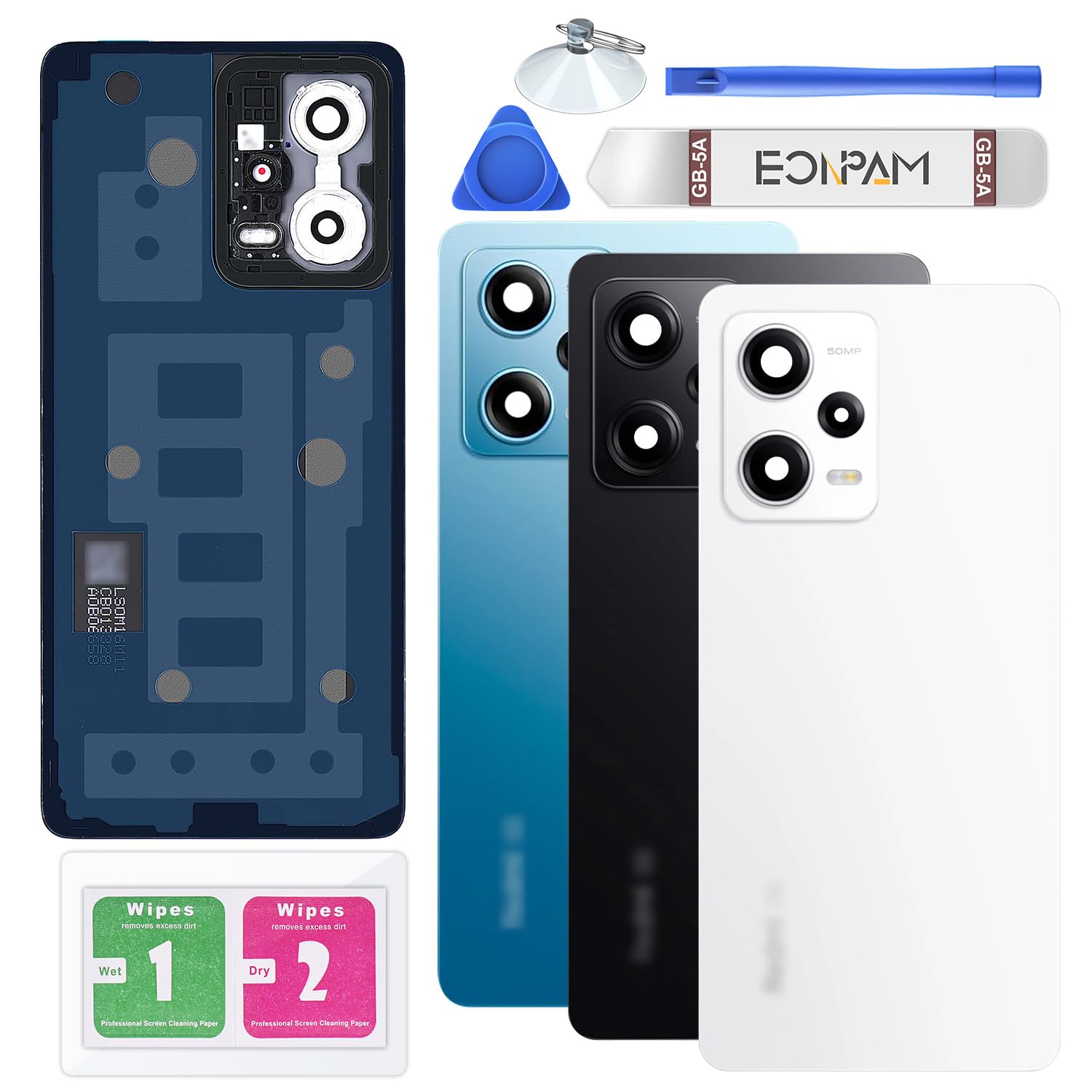 COVER SCOCCA POSTERIORE per REALME C67 4G RMX3890 +VETRO FOTOCAMERA BACK VERDE
