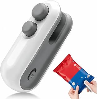 Sealing Machine Small Hand Pressure Type Household USB Rechargeable Sealer Mini Portable Snacks Plastic Bag Heat Sealing Machine Magic Machine