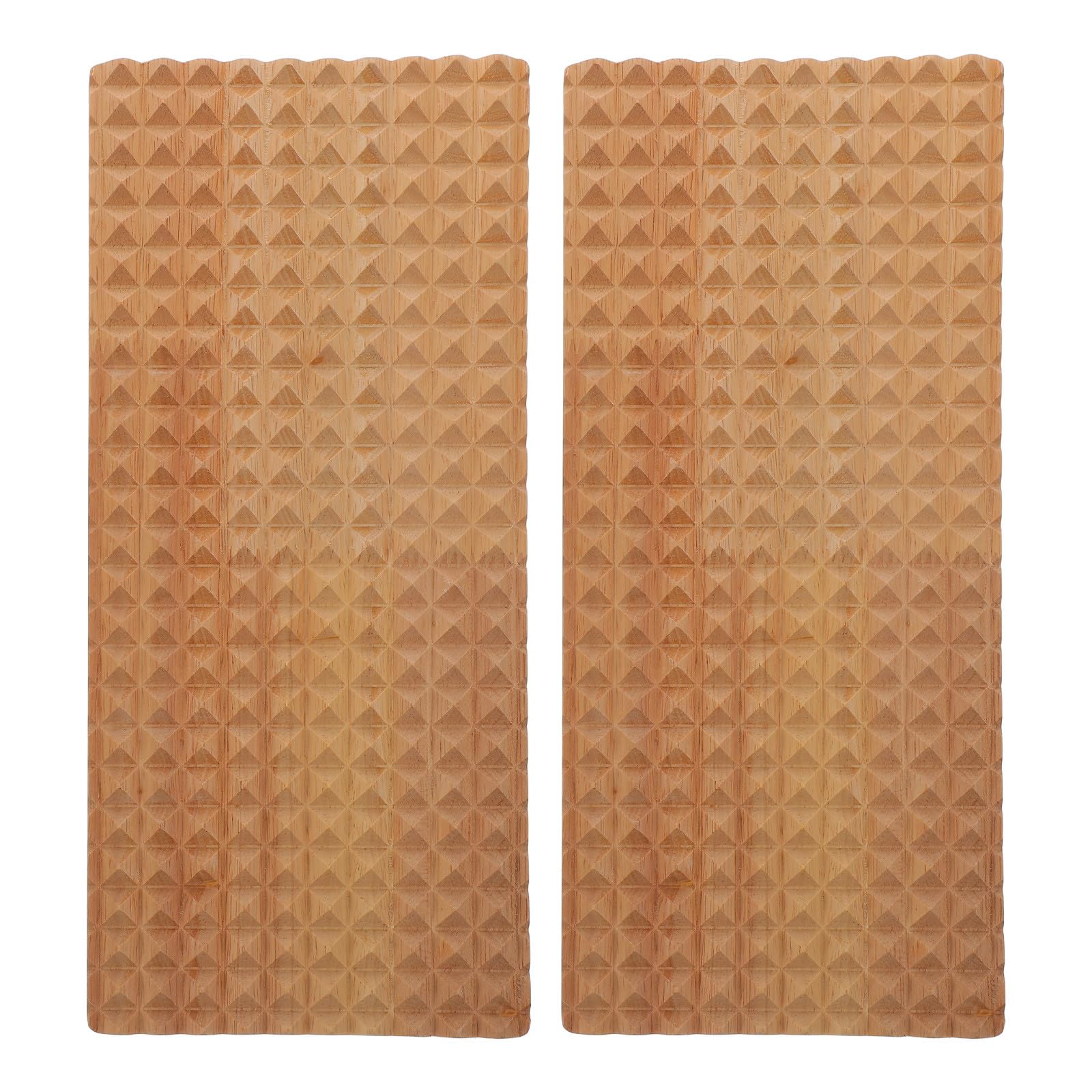 TOYANDONA Lot de 2 planches de massage en bois pour le yoga,